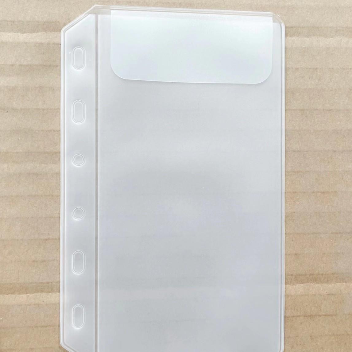 

A5/A6 PVC Sticker & Journal Storage Bag with Page Protectors