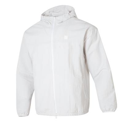 Training Gewebte Kapuzen-Windjacke Herren Jacken Weiß 689283-72