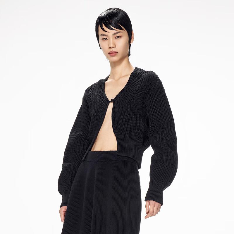 JNBY Women's V-Neck Knit Sweater