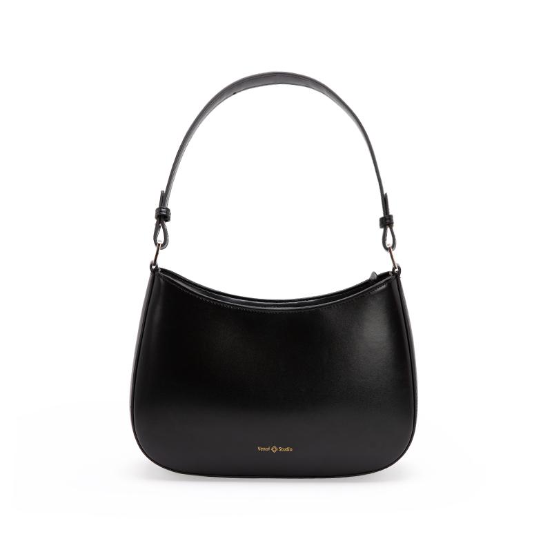 

VENOF 2023 Женские сумки Новая универсальная модная сумка на плечо из натуральной кожи высокого качества Priting Design Дизайнерский бренд для женщин ONE SIZE чёрный