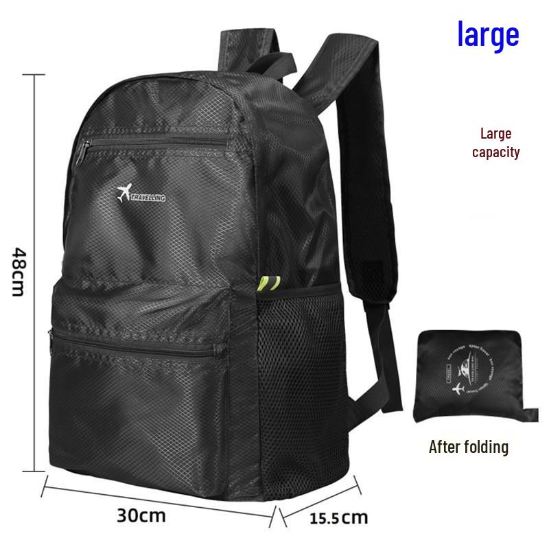 New Ultralight Foldable Travel Backpack for Hiking & Camping - Large Capacity