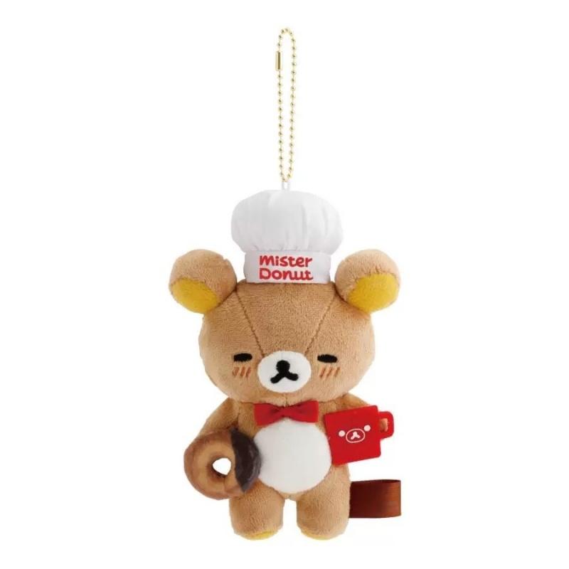 SanX Rilakkuma Campus JK Series Bear Plush Doll Pendant Anime Chef Korilakkuma Kiiroitori Lovely Chick Stuffed Keyr Ing Charm