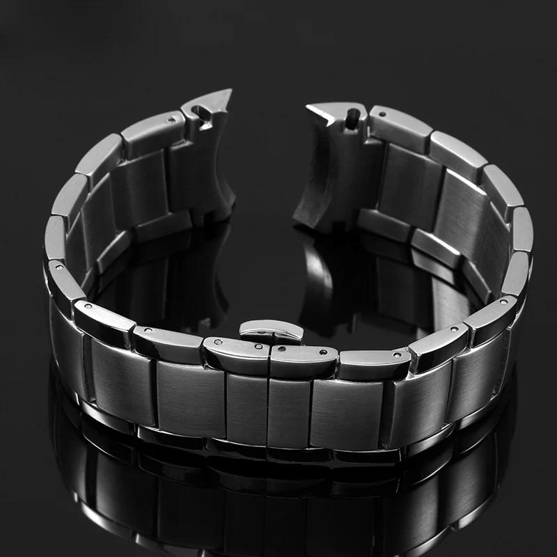 Для Armani Watch Band стальной ремень AR2448 2447 2432 2433 2434 2453 Тонкий стальной — фото 5