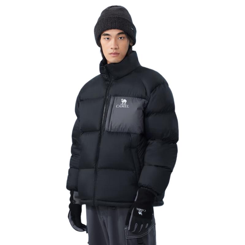 

Camel Graphene Water-Repellent Unisex Puffy Down Jacket 3XL