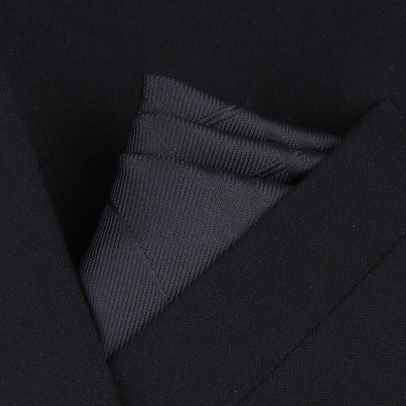 Herren Anzugtaschentuch Quadratisches Tuch Herrenhemd Taschentuch Schal Kleid Anzug Brusttuch Seidentuch Brusttuch Klein Weiß