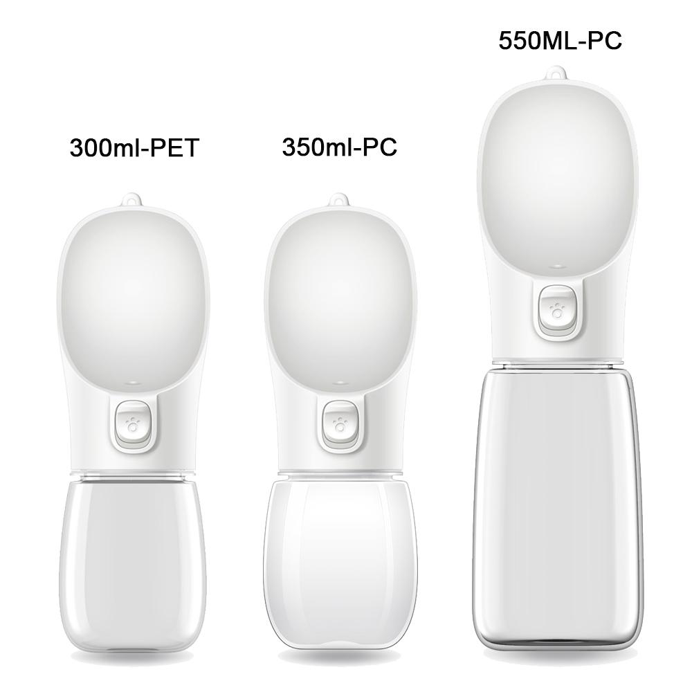 Bouteille d'eau 550 ml pour grand chien pour petits et moyens chiens chat portable extérieur marche chiot animal de compagnie bol à boire fournitures golden retriever