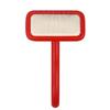 Pet Comb, Teddy Dog and Cat Hair Brush - Remove Loose Hair, Untangle Knots, Make Hair Fluffy, Red Needle Comb