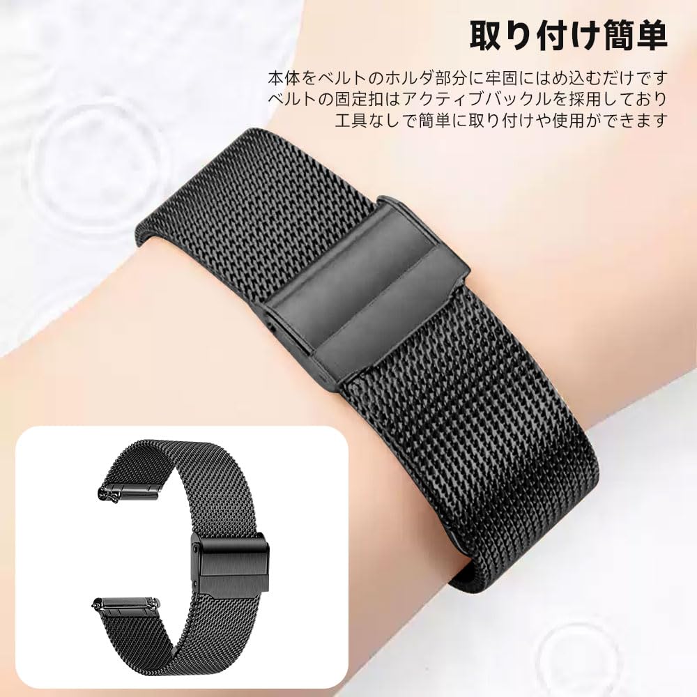 [HVUYAL] Replacement Metal Band for CASIO F-91W Watch, Easy to Install and Remove, Adjustable Length, Rust-Resistant, Unisex, Includes Spring Bars