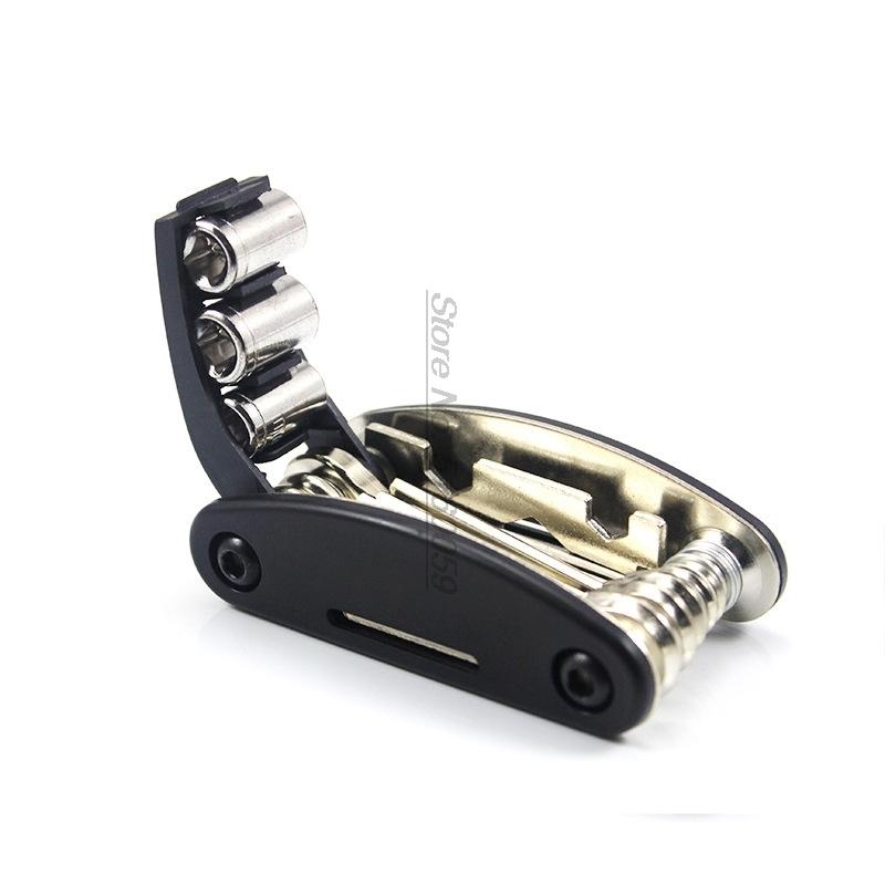 Acessórios para motocicleta Chave de fenda para Cbr1000Rr 2007 Bmw K1600 Bicicleta Cavalete Gsr Cb600F Cbr1100Xx parafusos 16 em 1 Fix ferramenta capa