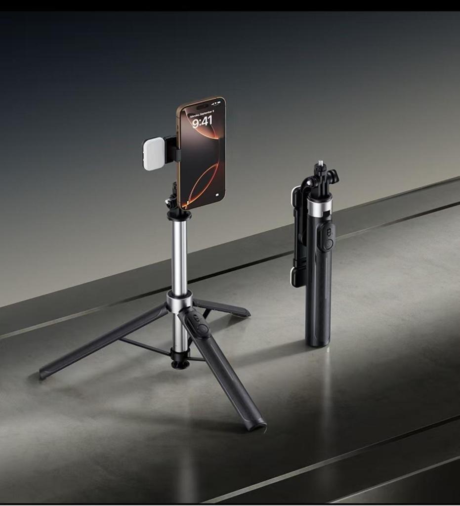 Compatible Tripod, Selfie Stick & Mount for DJI Action4/5Pro Camera