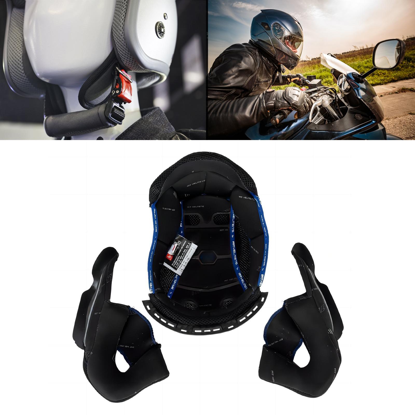 

Вставка для шлема, подкладка для подкладки, быстросохнущая дышащая изоляционная подкладка для шлема для MT 3 Jet 2XL