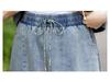 Conjunto de Saia Jeans com Capuz Bordada Chinesa Retrô para Mulheres - Verão 2026