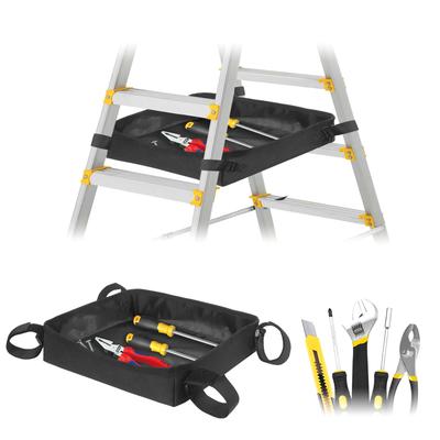 Ladder Organizer For Telescoping Ladder Portable Tool Bag For Ladder Tool Pouches Ladder Accessories Ladder Tool