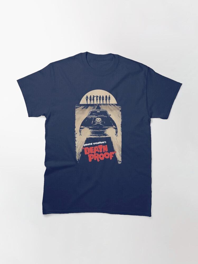 Death Proof TShirt Unisex Summer Quentin Tarantino Car Movie Graphic Short Sleeve Streetwear Loose Fit Retro Film Fan Tee 3XL