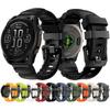 Sport-Silikonband für Garmin Fenix 8 E 7 7X Pro 6 6X 5 5X/Epix/Instinct/Forerunner 970 QuickFit 22mm 26mm Uhrenarmband Armband