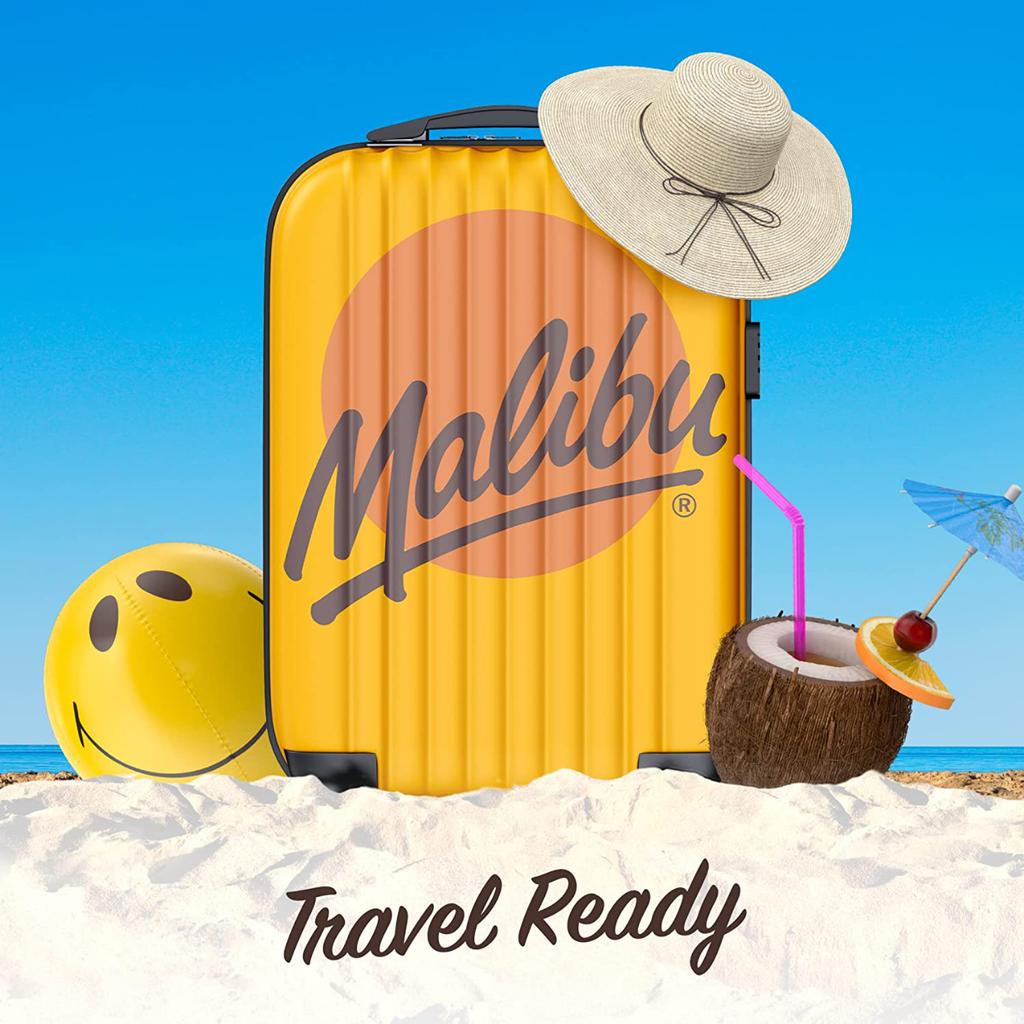 Malibu Travel Pack Sunscreen Lotions SPF8 SPF20 + After Sun Lotion