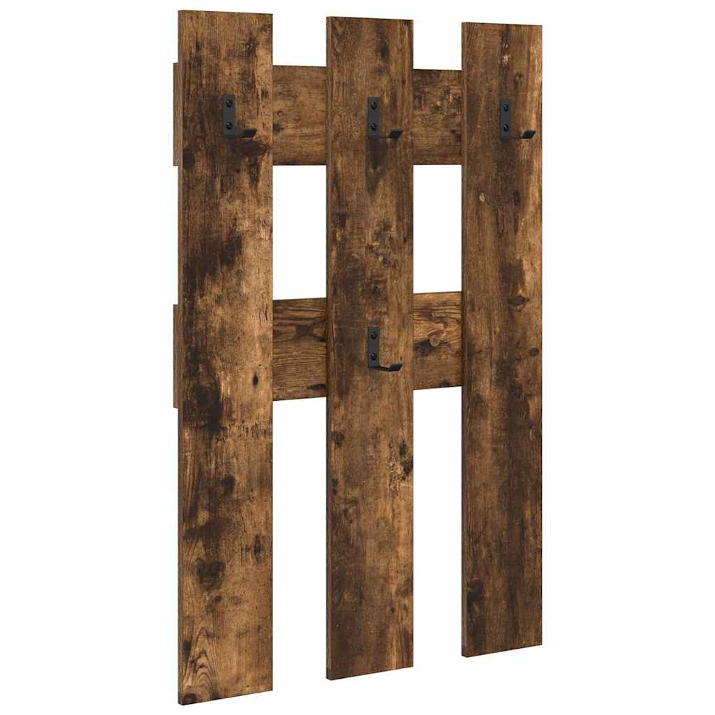 Wall Mounted Nightstand Wall Bracket Smoked Oak