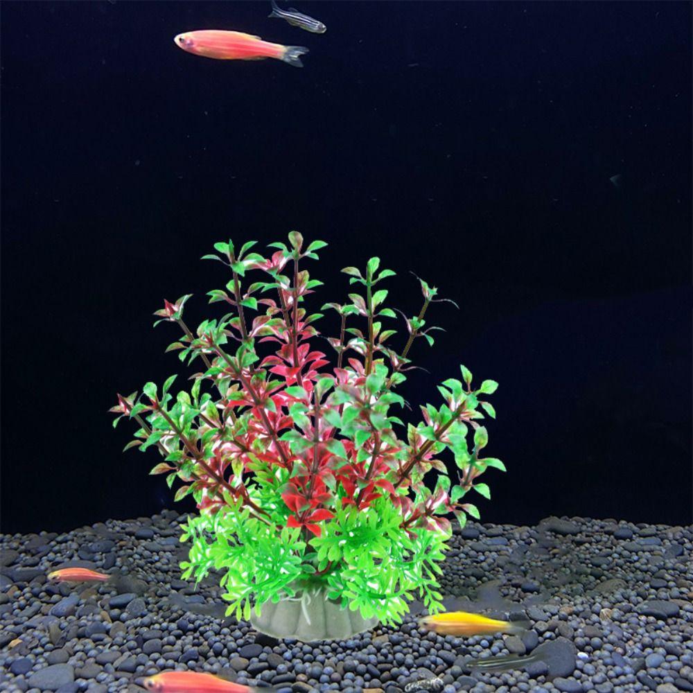 5pcs Creative Fake Grass Simulated Artificial Seaweed Water Grass Diy Aquatic Plants Underwater