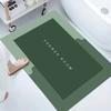 Tappetino da bagno super assorbente antiscivolo ad asciugatura rapida Tappetino da bagno Tappetino per vasca da bagno Tappetino per porta Tappetino doccia Facile da pulire Casa