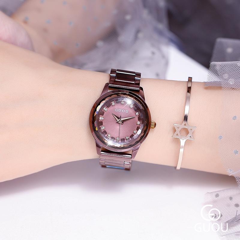 

Женские часы водонепроницаемые модные новые стильные кварцевые часы