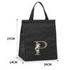 Thermal Bag Portable Lunch Bags Insulated Cooler Bag Food Bento Bags Printing Gold Letter Series Travel Picnic Storage Ice Bags