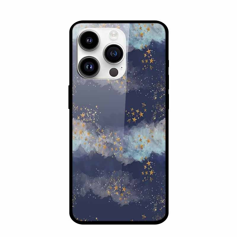 Tempered Glass Case For iPhone 15 Pro Max Hard Glass Back Cover For iPhone 15 Plus iPhone15 Phone Cases Bumper Colorful Shell