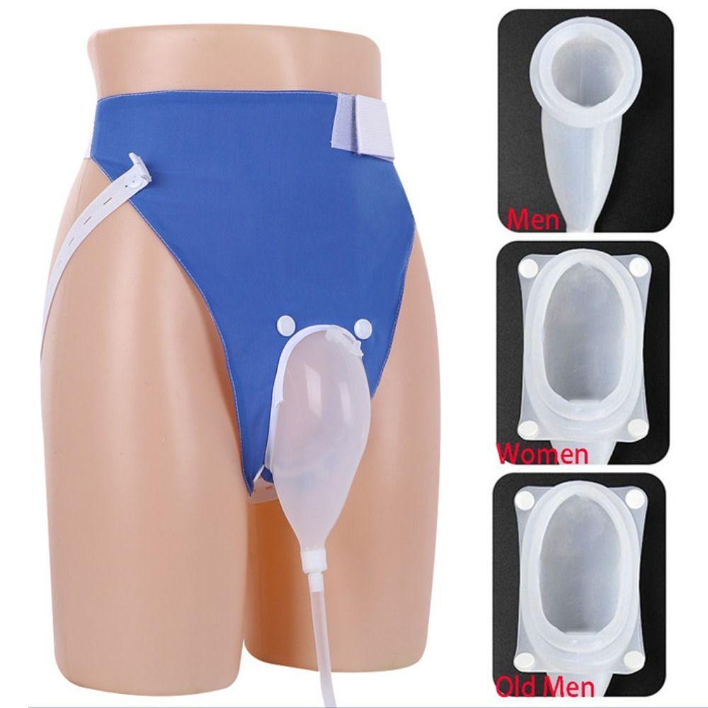 Wielorazowy Urinal Uchwyt na Mocz Silikonowy Worek do Drenażu Moczowego Noszony Urinal Kemping