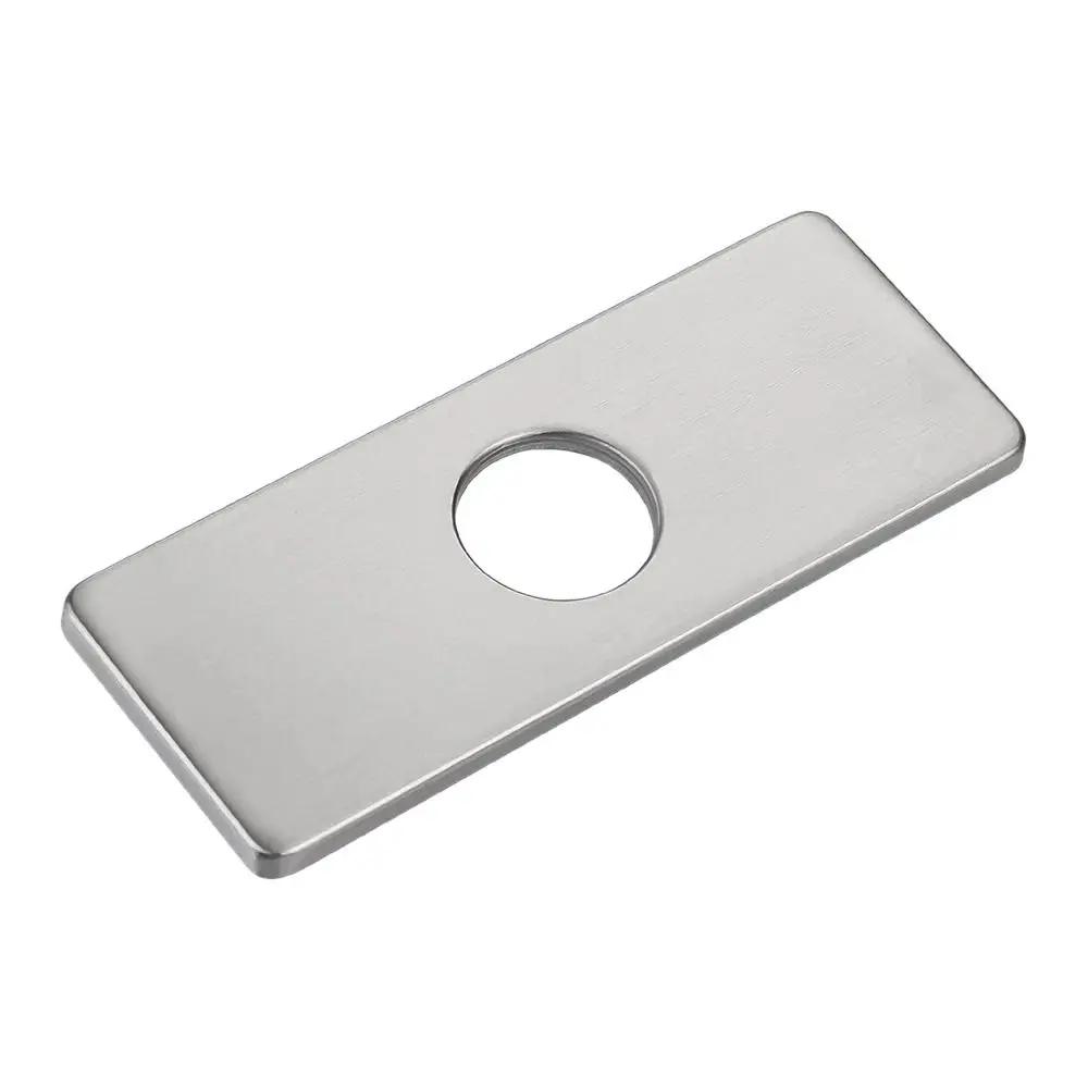 Sink Sink Base Decorative Panel Bathroom Faucet Escutcheon Plate Tap Cover Deck Plate Faucet Plate Hole Cover Faucet Deck Plate