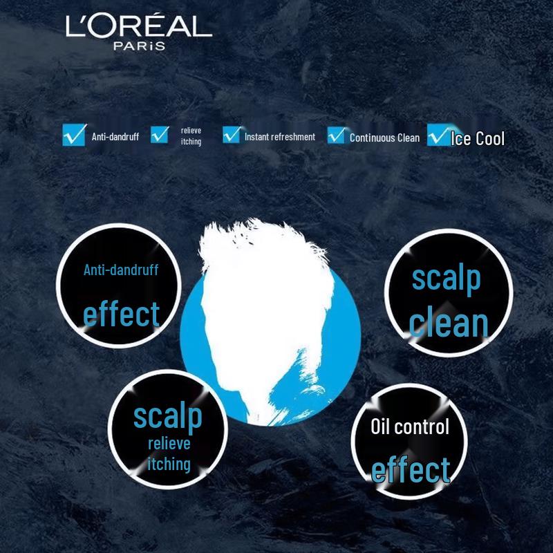 

L Oréal Men Expert Anti-Dandruff Shampoo - Spring Fresh