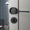 Zinc Alloy Bedroom Door Lock Magnetic Silent Locks Doorknob Yellow Antique Copper Split Lock Home Door Hardware Safety Locks
