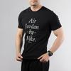 Jordan Set in Sleeve T Shirt Men's Black AQ3761-010