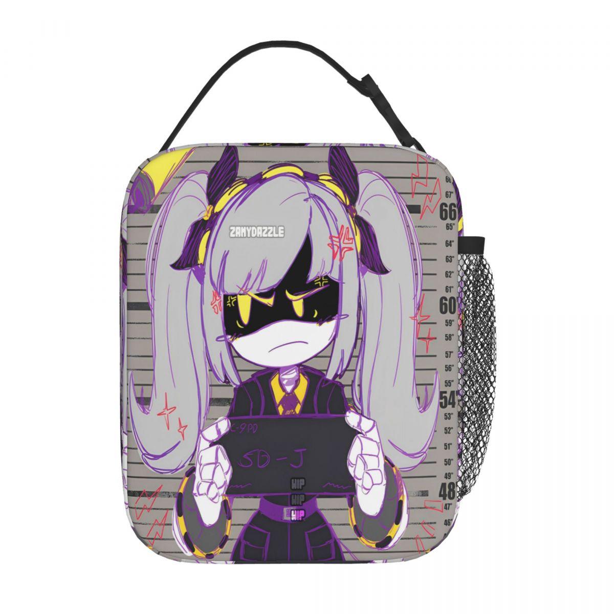 Drones Meurtriers Anime Sac à Déjeuner Populaire Pour Adulte Boîte à Lunch Kawaii Sac Isotherme de Bureau Sacs à Lunch Thermiques Portables en Oxford One Size