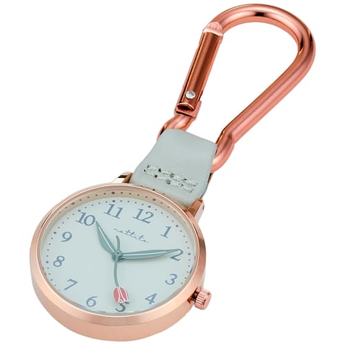 Fieldwork Pocket Watch Carabiner Watch Analog Furka Tulip Green GY050-1 Women's