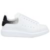 Oversized Sneaker Cow Leather Low Top Casual Shoes Women's White 666407WIAIF9087