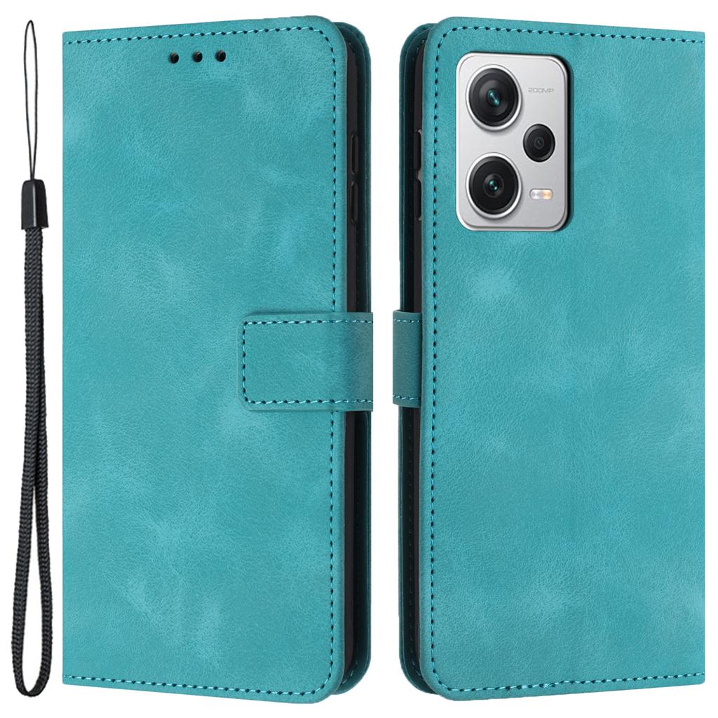 For Xiaomi Redmi Note 12 Pro 5G/12 Pro Speed 5G/Poco X5 Pro 5G Leather Case Wallet Phone Cover with Strap