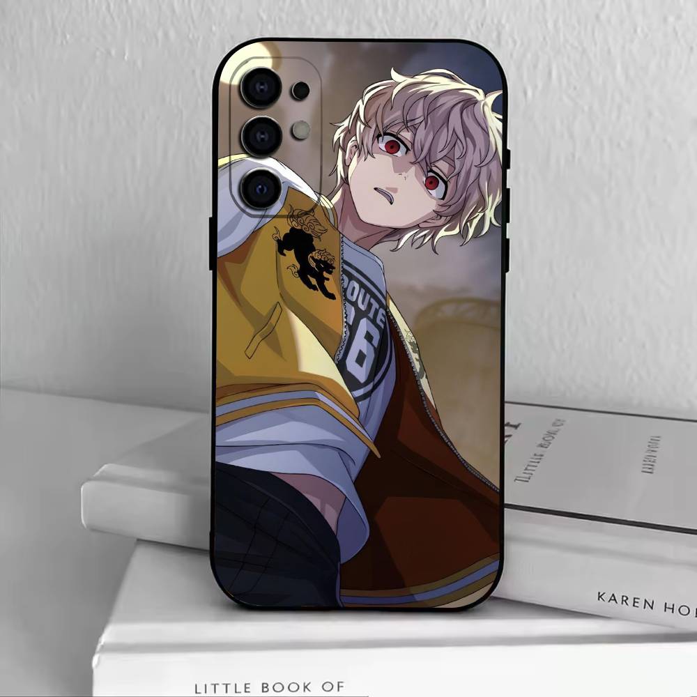 

WW-WIND BREAKER Phone Case Black Silicone Soft For Samsung S25,S24,S21,S22,S23,S30,Ultra,S20,Plus,Fe,Lite Samsung S24fe