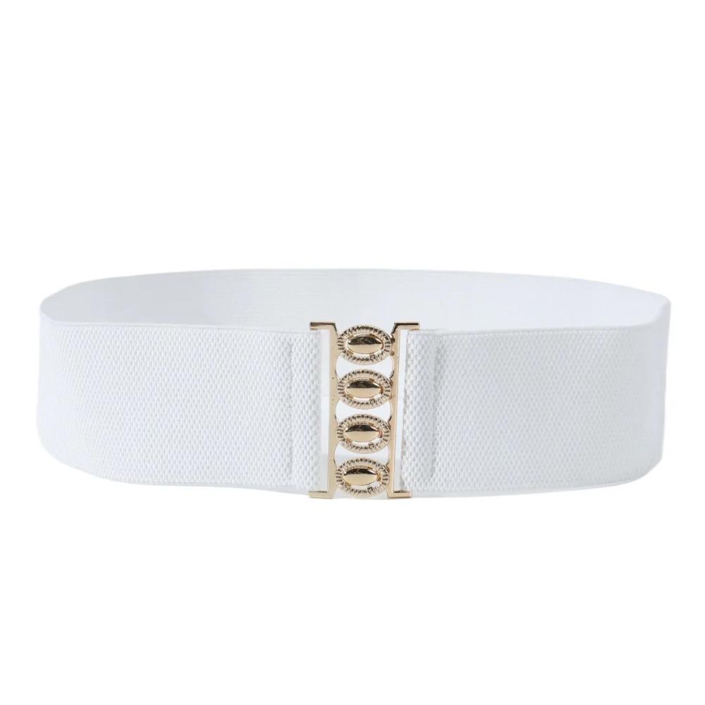 

Belts for Women Wide Elastic Waist Belt Corset Body Shaper Metal Buckle Adjustable Belt for Dresses Skirts Jeans Accessories 1PC 63cm