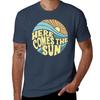 Here Comes The Sun Tshirt Casual Loose Fit Short Sleeve Tshirt
