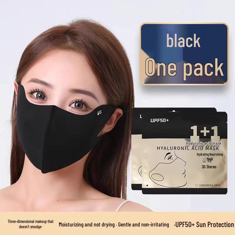 Warm Fishbone 3D Windproof Plush Mask: Thickened for Winter with Eye Protection and Face-Slimming Features.