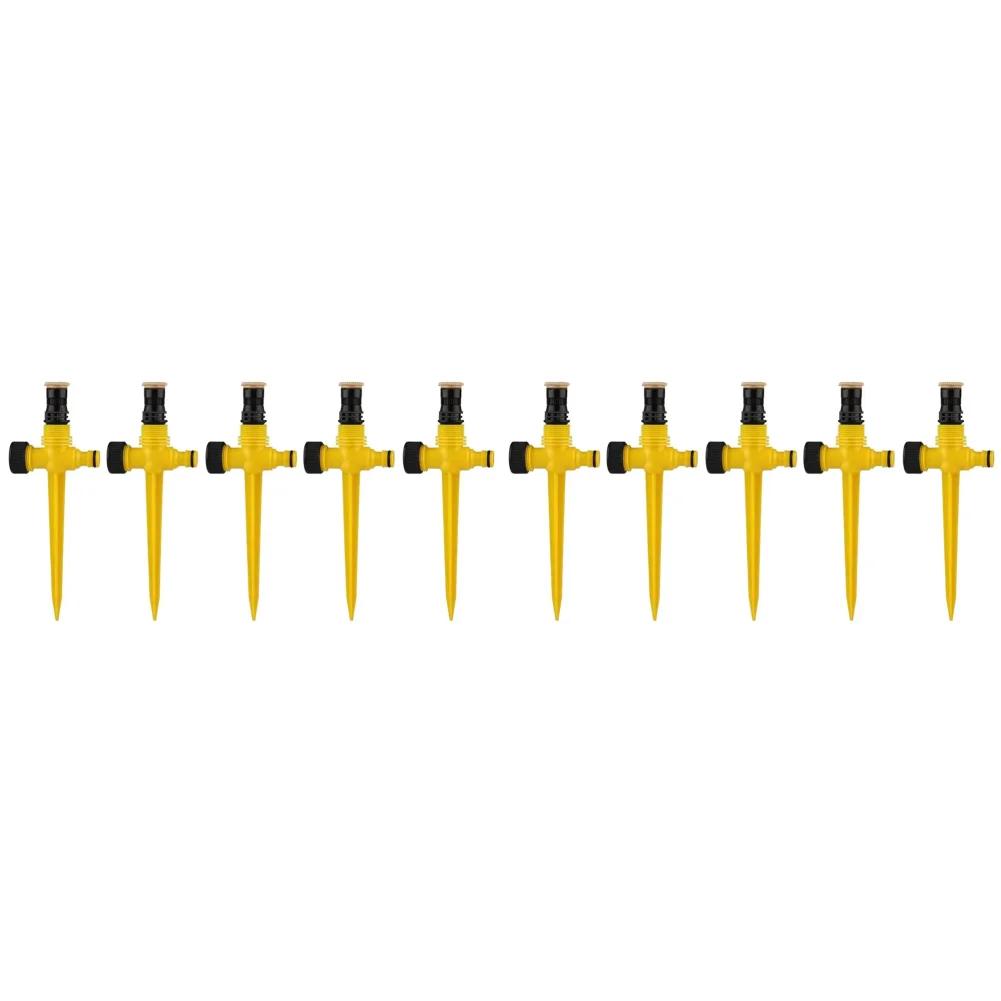 20-5pcs 360 Degree Rotation Auto Irrigation System 3 Gears Adjustable Irrigation Sprinkler For Garden Irrigation Watering Tools