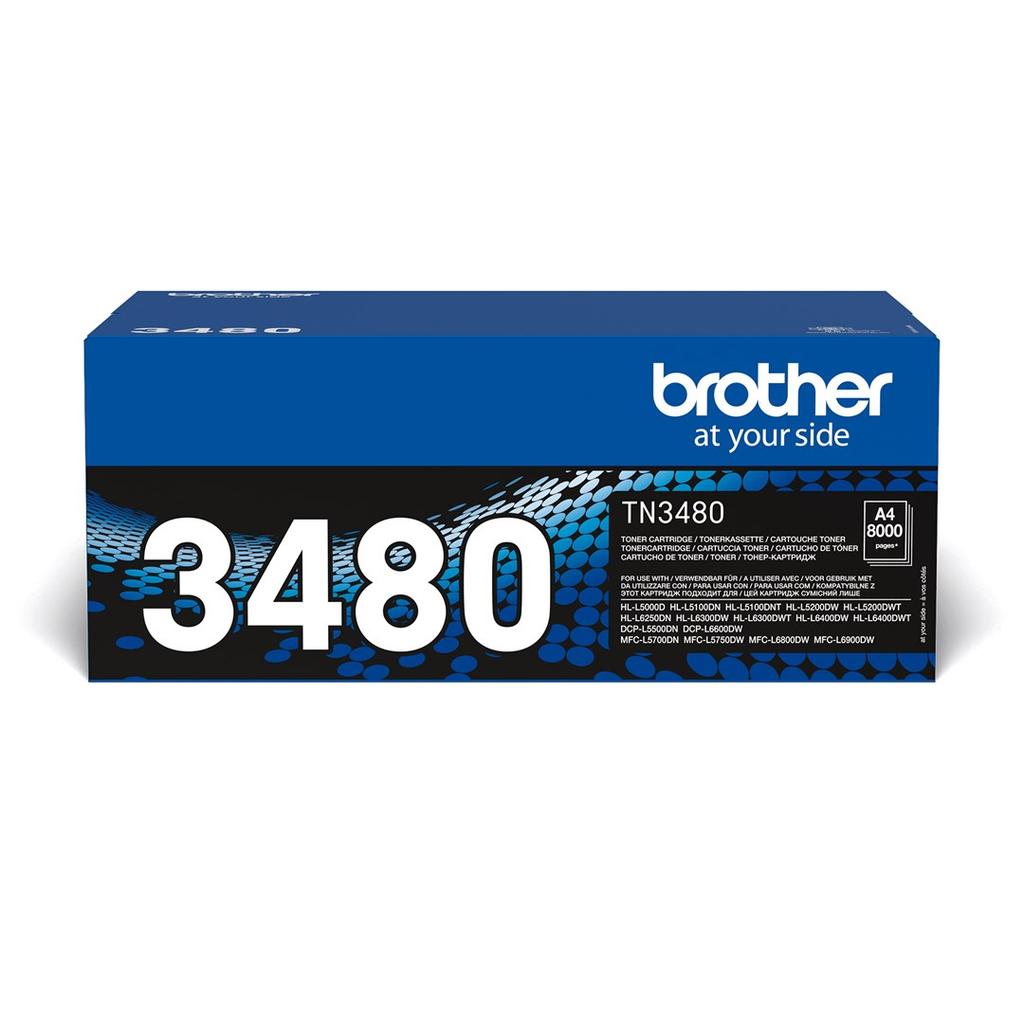 BROTHER Toner Black TN3480=TN-3480