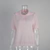 Spring/Summer 2025 Women's Cross-Border Openwork Knit Bubble Sleeve Sweater