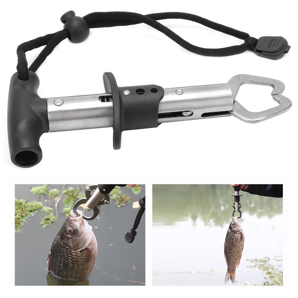 2PCS Stainless Steel Fish Pliers 16cm Fish Clamp Portable Fish Grip  Freshwater Use