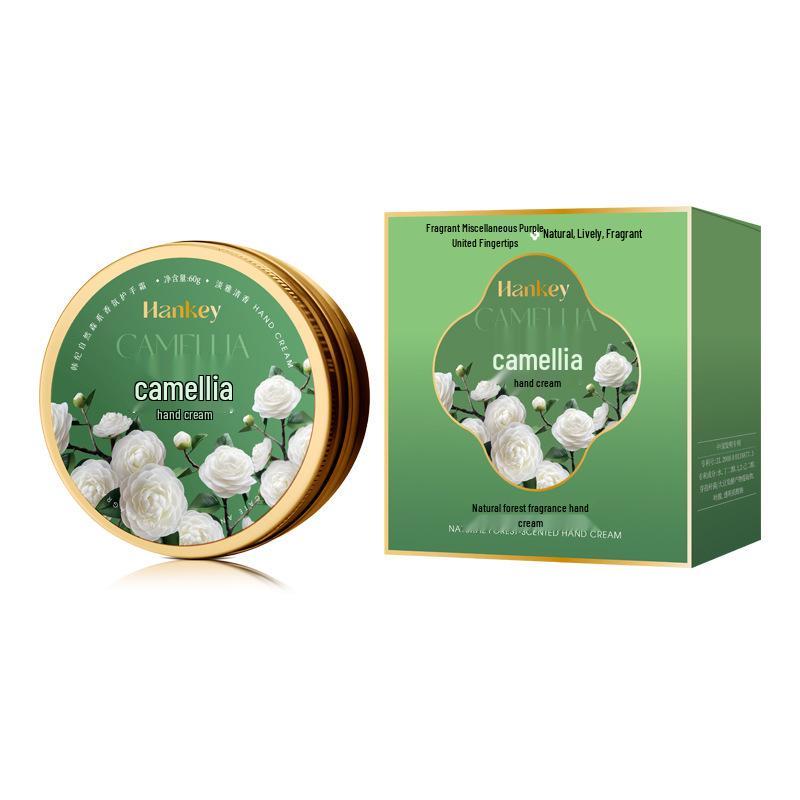 Han Ji Сад Камелии и Розы Гардения Крем для Рук - Зимнее Увлажнение и Питание Сувенирный Подарок