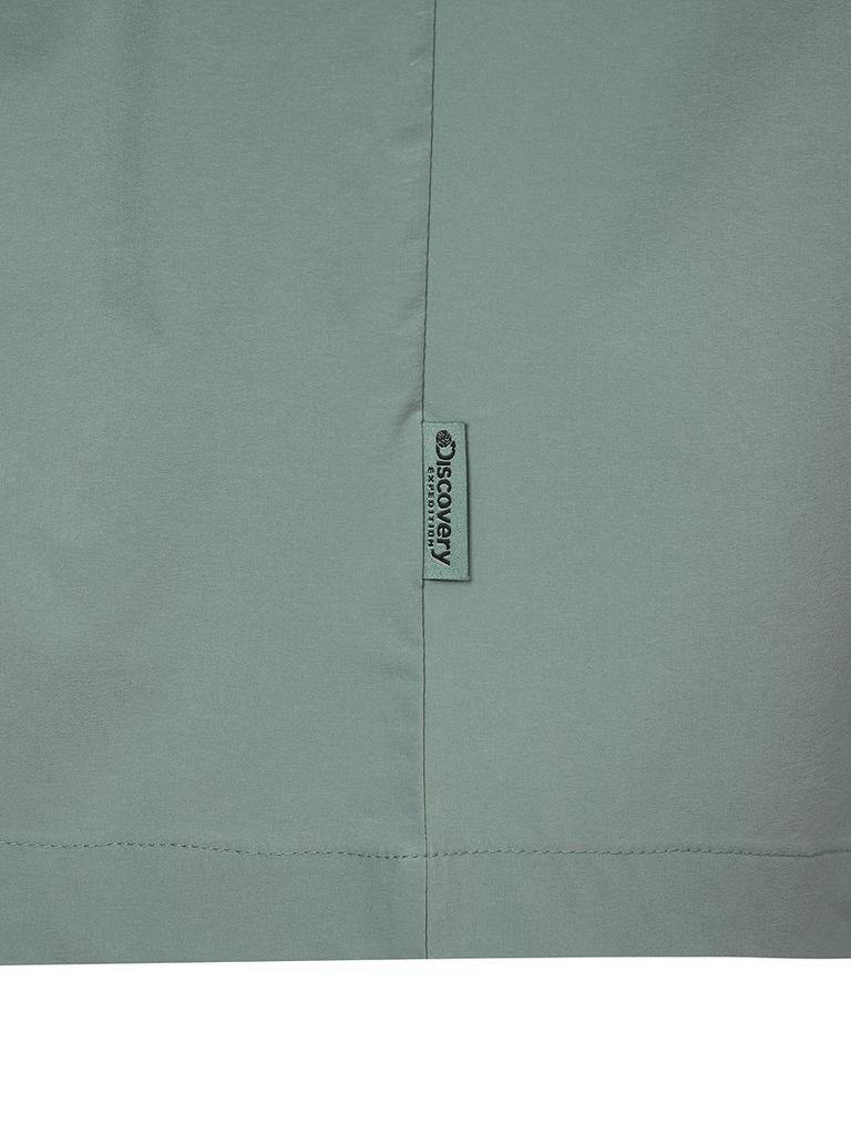 DISCOVERY EXPEDITION Freshvent Woven Short Sleeve T-Shirt (L/Mint)