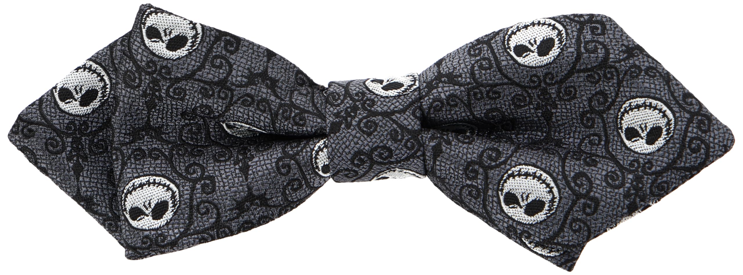 

Disney Nightmare Before Christmas Bow Tie, Jack Pattern, Dark Gray, DSD49038