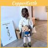 Wear Clothes Bear Shape Plush Single Shoulder Crossbody Bag Animal Gift Fashion
