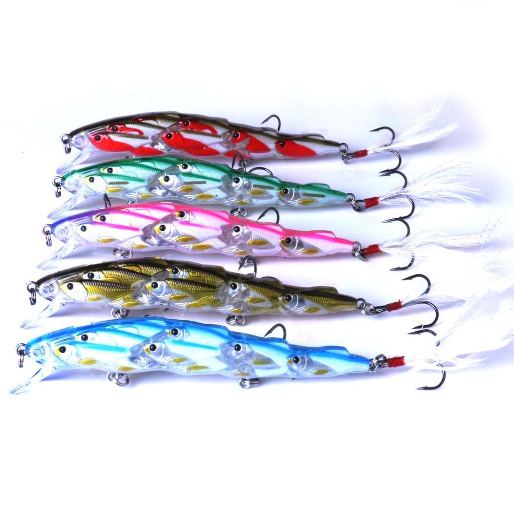 HENG JIA Multi-Fish Fishing Lure Bait, 11.5cm, 15.7g