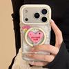 American Star Is Suitable for Apple 17promax Mobile Phone Case IPhone16 Love Magnetic Bracket 14 Transparent 13 Soft Shell