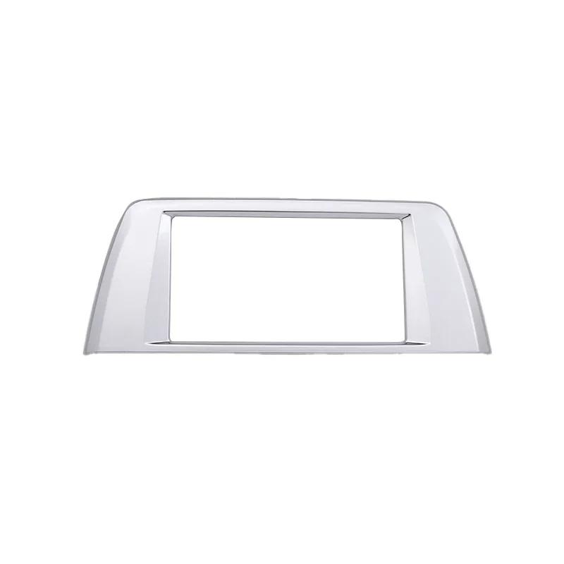 

ABS Car Interior Navigation GPS Screen Frame Decoration Trim Cover Sticker Fit For BMW X1 F48 2016 2017- Auto Accessories style 3
